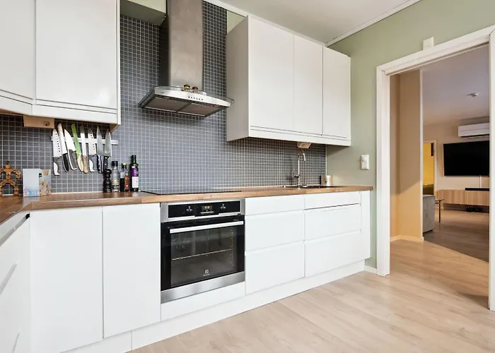 Sjarmerende Med Utsikt, Spa-bad Og Park Bergen